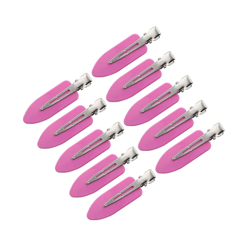 Lot de 10 barrettes sans couture, sans plis, sans marques, pour boucles, maquillage, sans plis, pour coiffure
