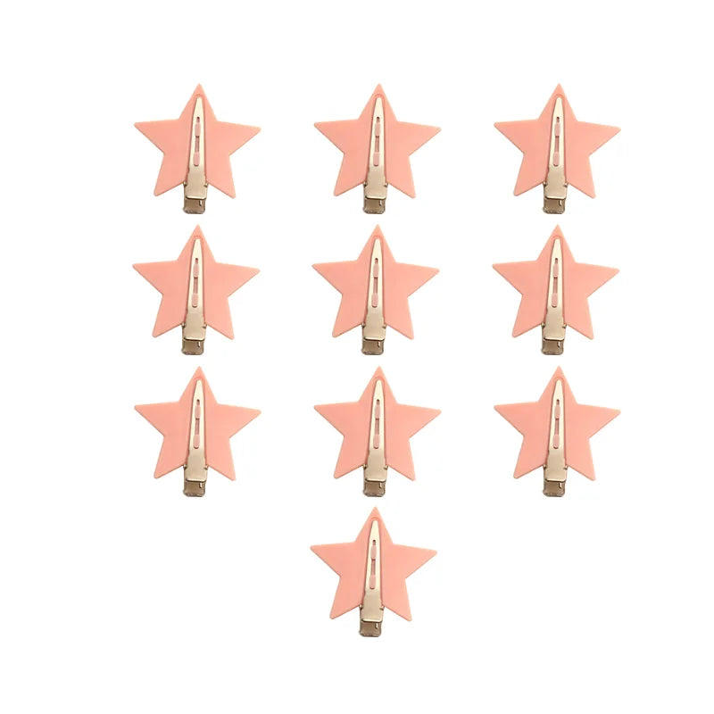 Lot de 10 barrettes sans couture, sans plis, sans marques, pour boucles, maquillage, sans plis, pour coiffure