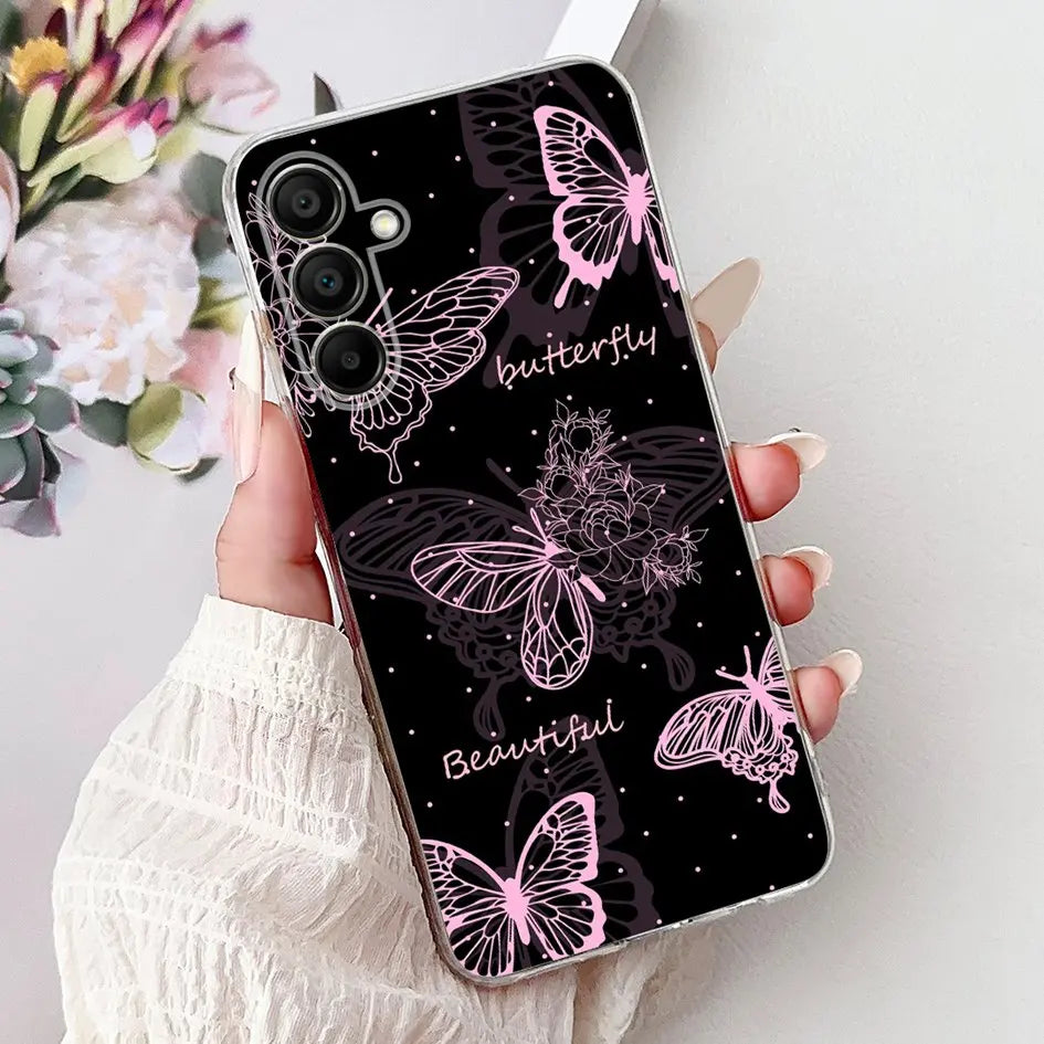 For Cover Samsung Galaxy A16 5G Phone Case SM-A166B Silicone Soft Cartoon Bumper For Samsung A16 4G SM-A165F A 16 GalaxyA16 Capa