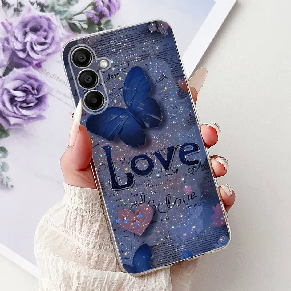 For Cover Samsung Galaxy A16 5G Phone Case SM-A166B Silicone Soft Cartoon Bumper For Samsung A16 4G SM-A165F A 16 GalaxyA16 Capa