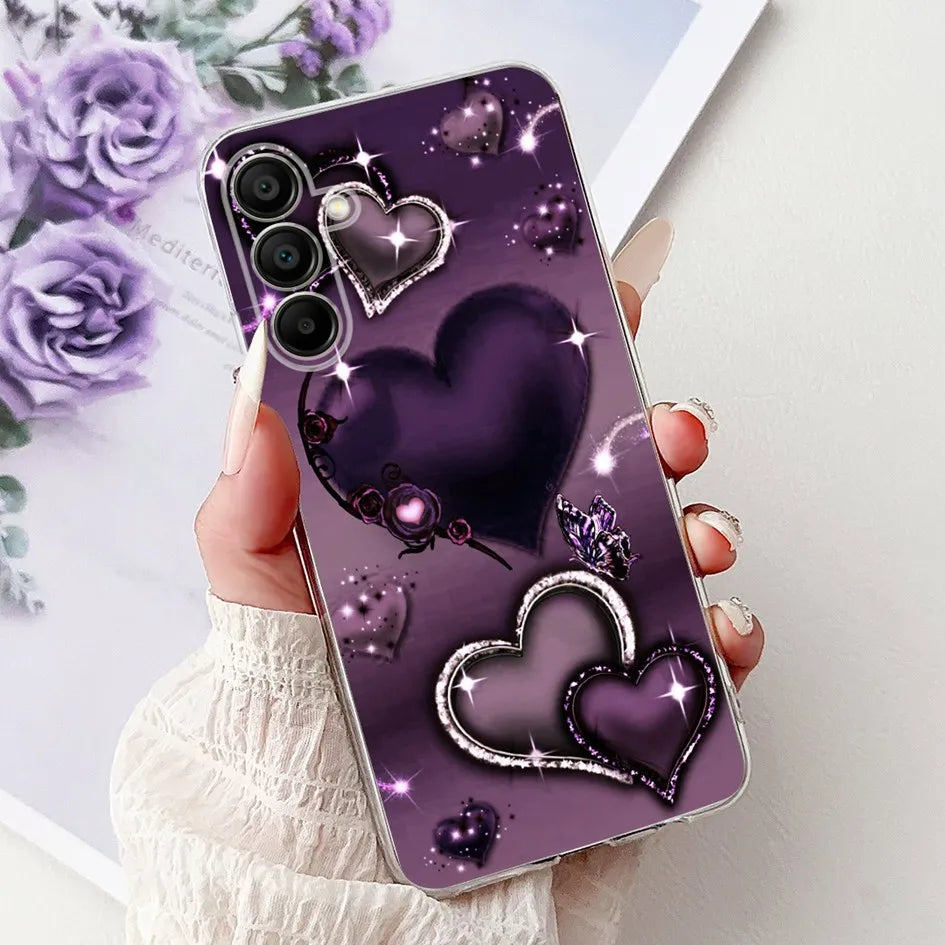 For Cover Samsung Galaxy A16 5G Phone Case SM-A166B Silicone Soft Cartoon Bumper For Samsung A16 4G SM-A165F A 16 GalaxyA16 Capa