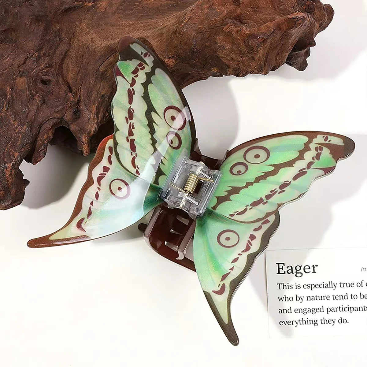1Pc Big and Elegant Butterfly Hair Claw Clips,Colorful Claw Clips Accessories for Women Thin and Medium Hair,styling accessories