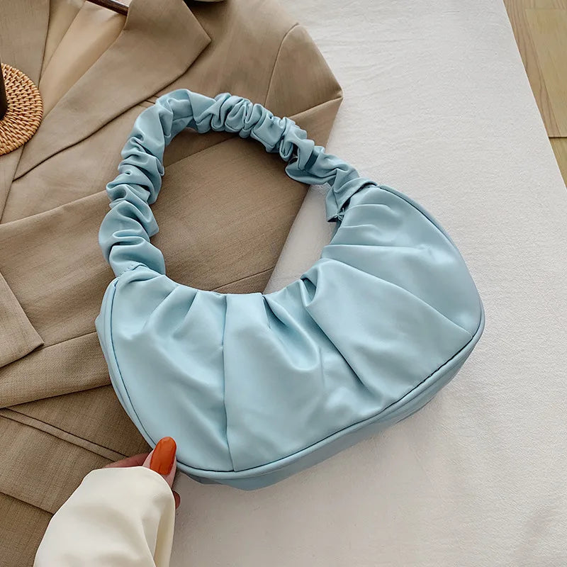 Cloud Pleated Handlebags Designer Handbag Women's Single Crossbody Dumpling Tote Armpit Bag Shopping Shoulder Bags Underarm Bag