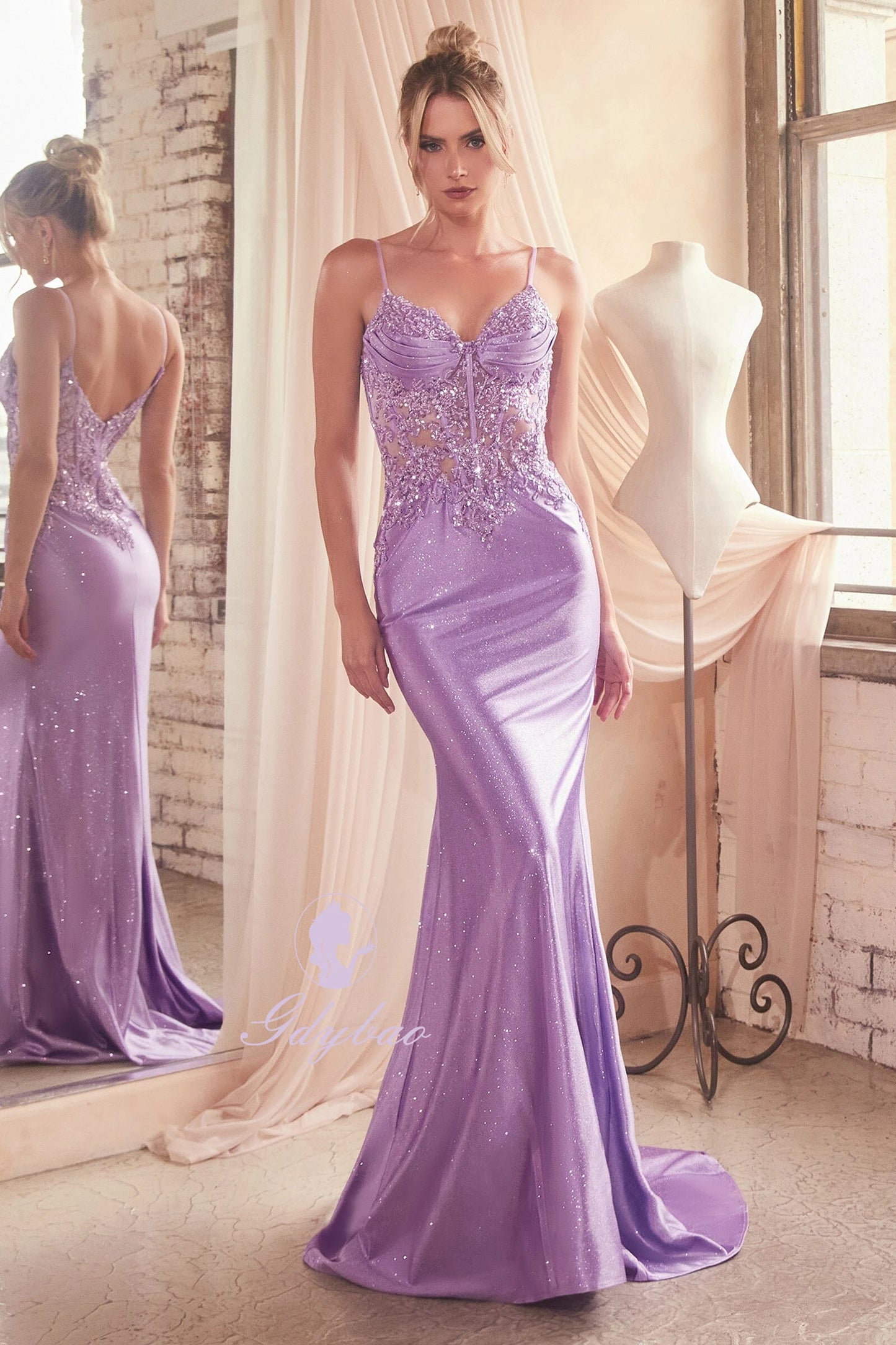 Blue Satin Evening Dress Women Floor Length Off The Shoulder Lace Sexy Tight Suspenders Formal Long Ball Gowns Pageant Dress