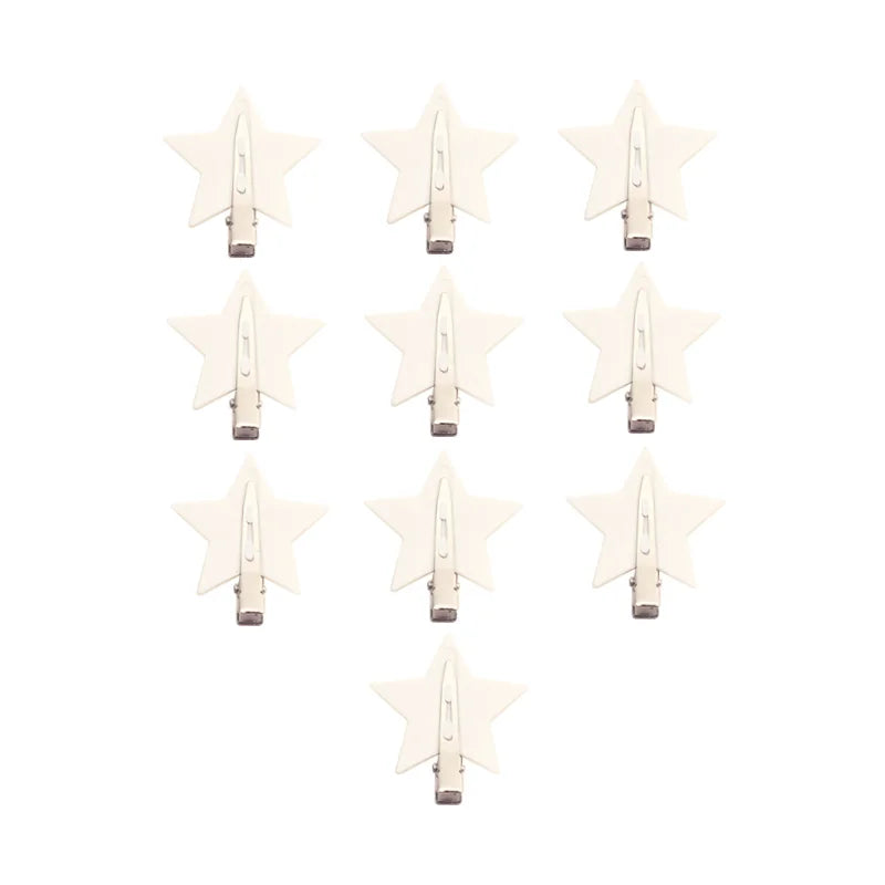 Lot de 10 barrettes sans couture, sans plis, sans marques, pour boucles, maquillage, sans plis, pour coiffure
