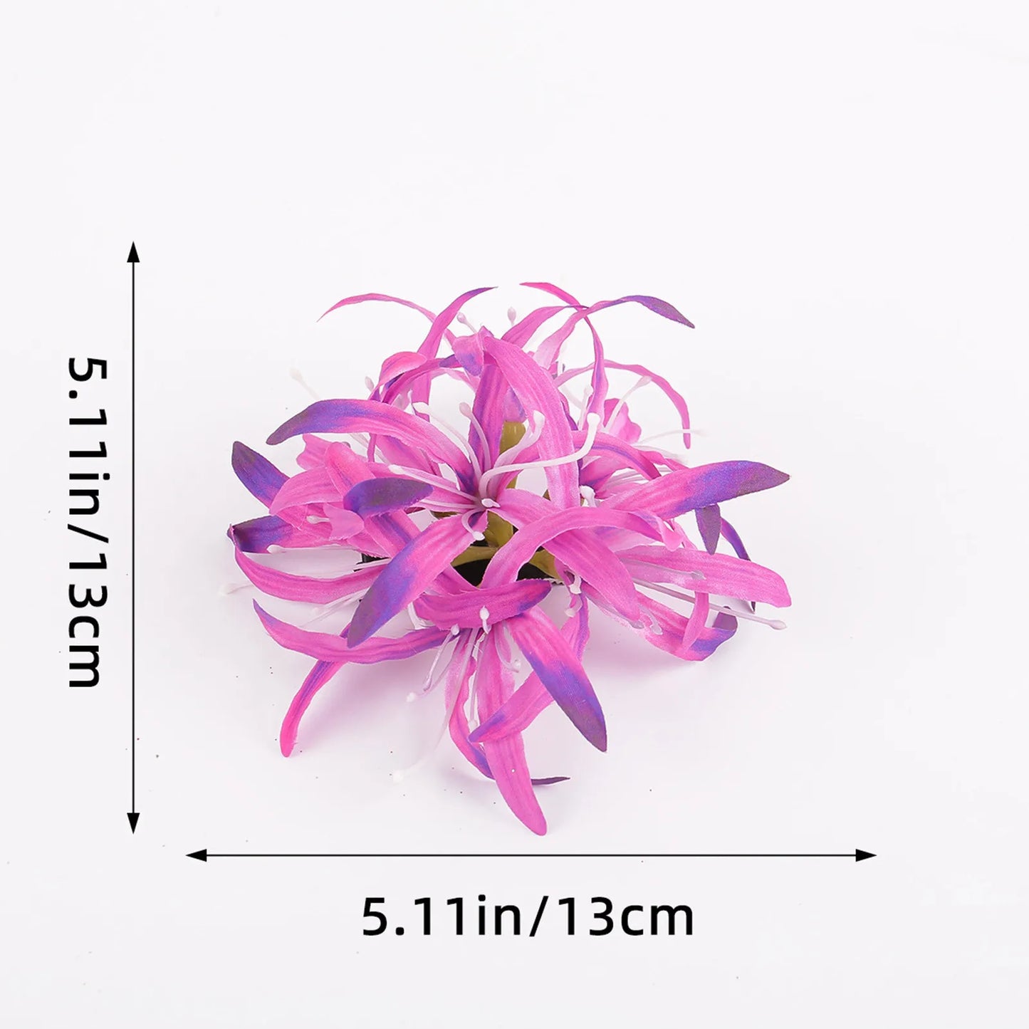 Chinese Hanfu Hair Accessories Red Flower Long Tassels Hair Clip Hairpins Barrettes Vintage Dress Accessories Headwear Jewelry