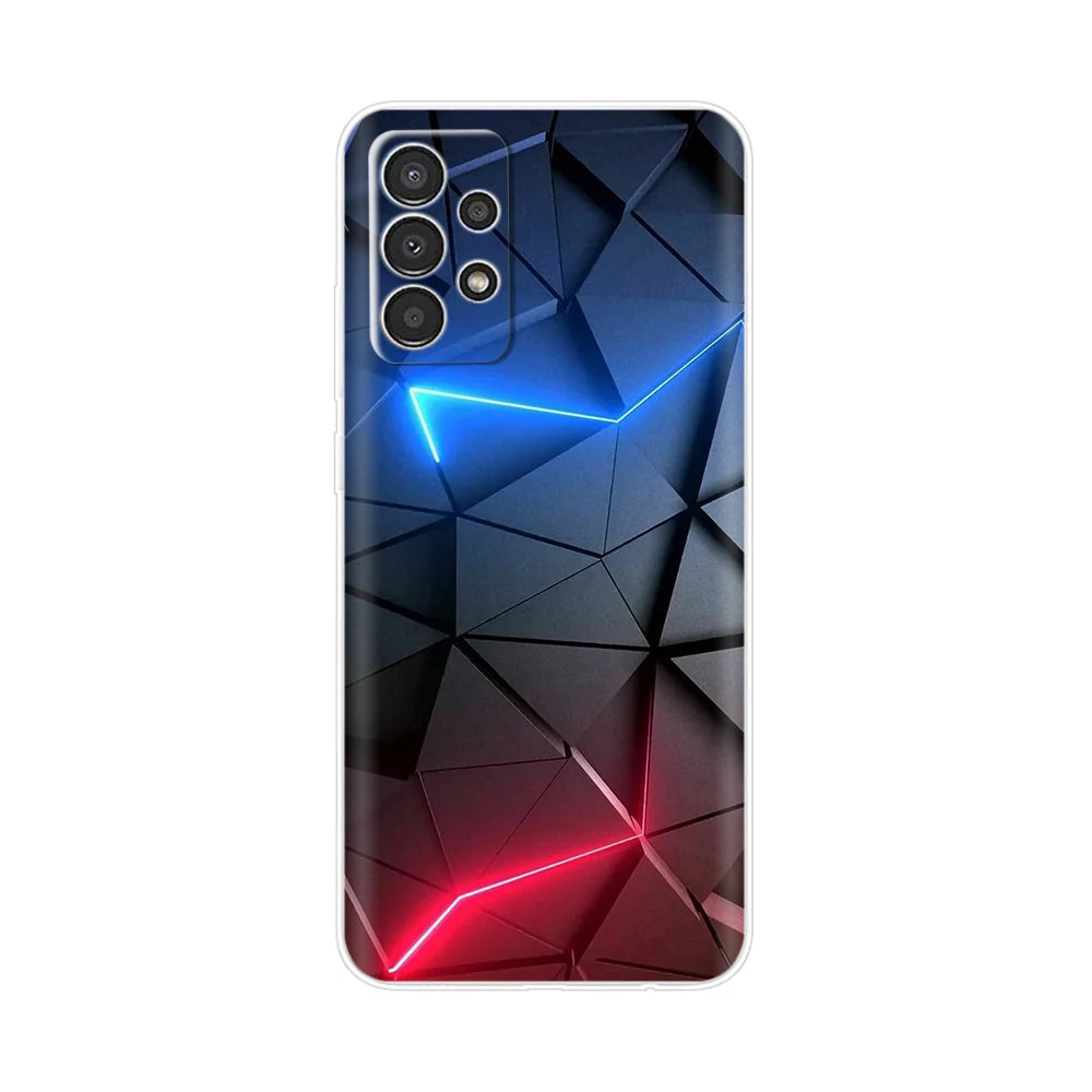For Samsung Galaxy A13 4G Phone Case Fashion Cute Pattern Flower Silicon Soft TPU Case For Samsung A13 A 13 GalaxyA13 Back Cover
