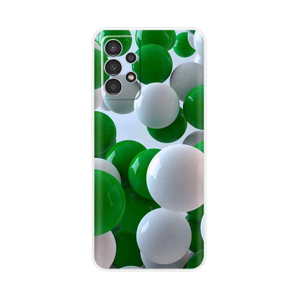 For Samsung Galaxy A13 4G Phone Case Fashion Cute Pattern Flower Silicon Soft TPU Case For Samsung A13 A 13 GalaxyA13 Back Cover