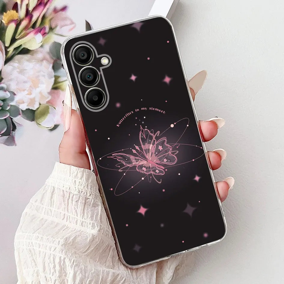 For Cover Samsung Galaxy A16 5G Phone Case SM-A166B Silicone Soft Cartoon Bumper For Samsung A16 4G SM-A165F A 16 GalaxyA16 Capa