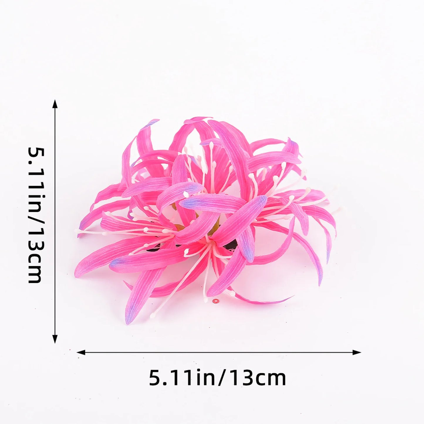 Chinese Hanfu Hair Accessories Red Flower Long Tassels Hair Clip Hairpins Barrettes Vintage Dress Accessories Headwear Jewelry
