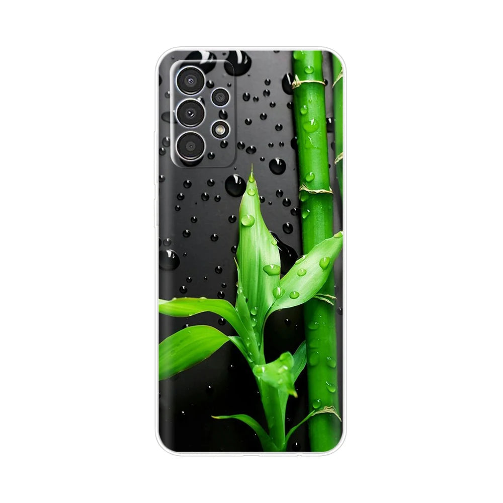 For Samsung Galaxy A13 4G Phone Case Fashion Cute Pattern Flower Silicon Soft TPU Case For Samsung A13 A 13 GalaxyA13 Back Cover