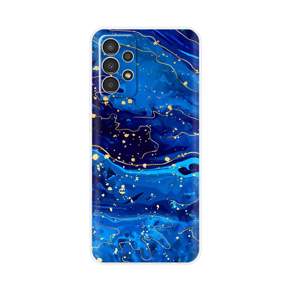 For Samsung Galaxy A13 4G Phone Case Fashion Cute Pattern Flower Silicon Soft TPU Case For Samsung A13 A 13 GalaxyA13 Back Cover