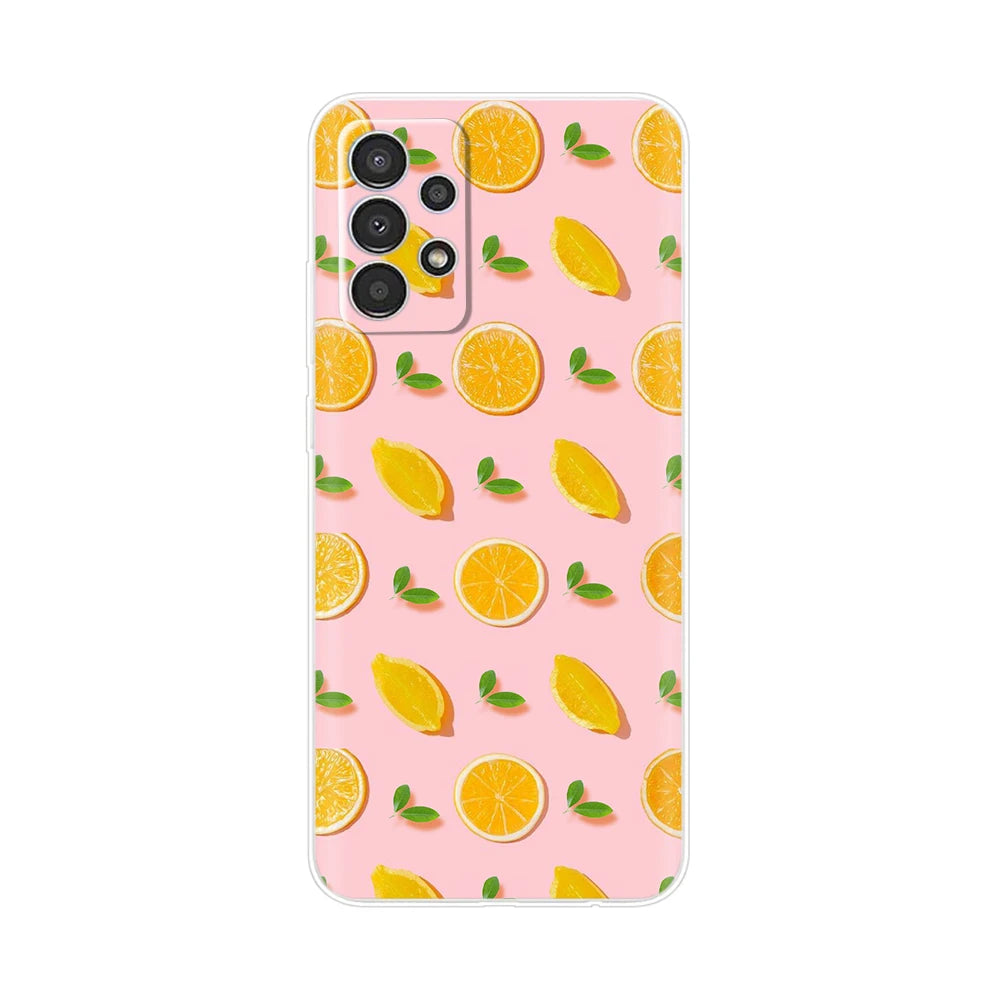 For Samsung Galaxy A13 4G Phone Case Fashion Cute Pattern Flower Silicon Soft TPU Case For Samsung A13 A 13 GalaxyA13 Back Cover