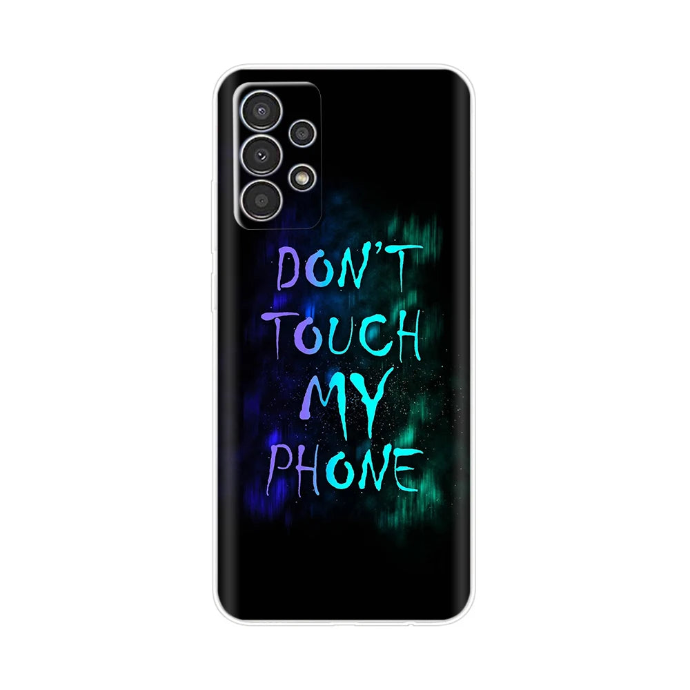 For Samsung Galaxy A13 4G Phone Case Fashion Cute Pattern Flower Silicon Soft TPU Case For Samsung A13 A 13 GalaxyA13 Back Cover