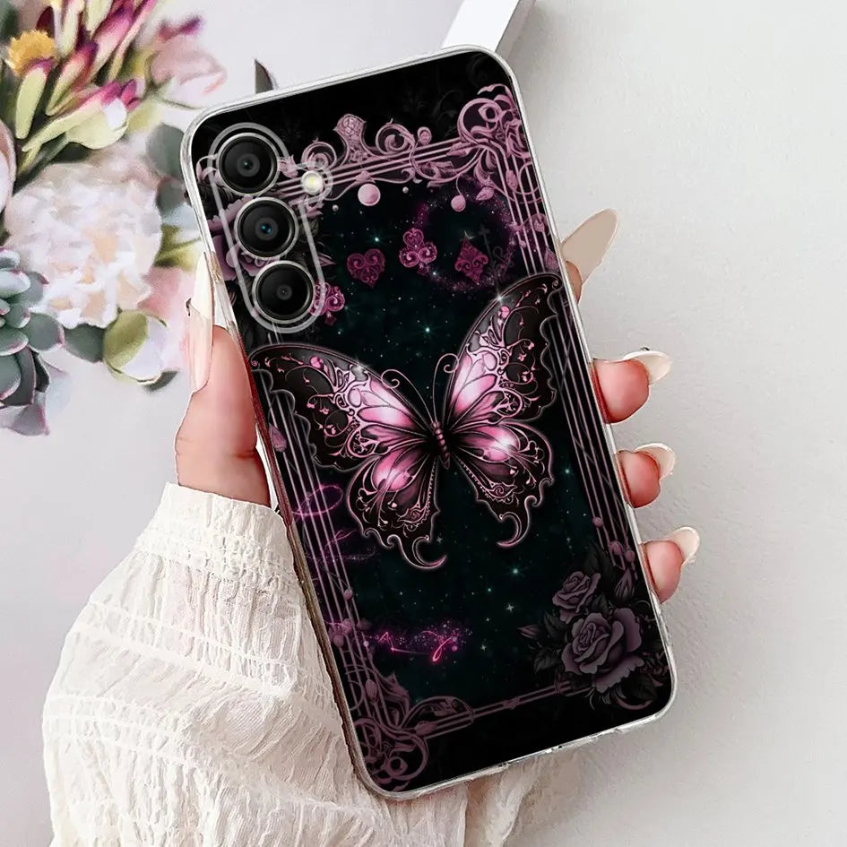 For Cover Samsung Galaxy A16 5G Phone Case SM-A166B Silicone Soft Cartoon Bumper For Samsung A16 4G SM-A165F A 16 GalaxyA16 Capa