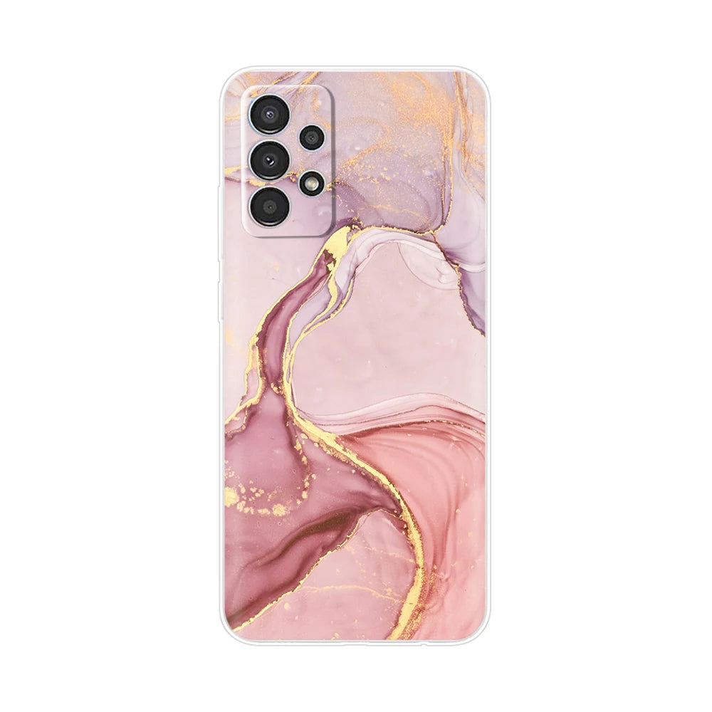 For Samsung Galaxy A13 4G Phone Case Fashion Cute Pattern Flower Silicon Soft TPU Case For Samsung A13 A 13 GalaxyA13 Back Cover