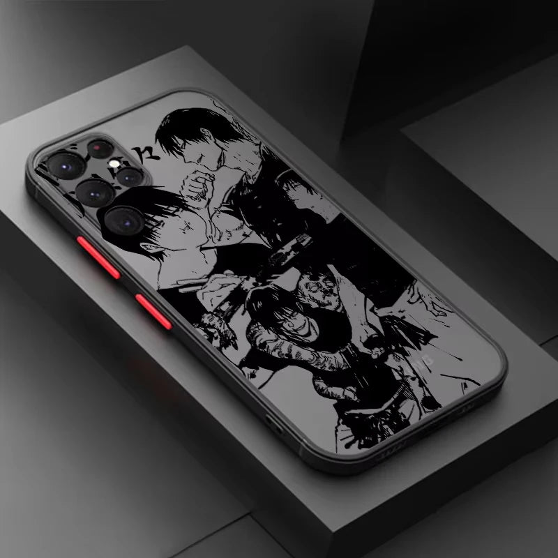 Anime Jujutsu Kaisen Toji Phone Case For iPhone 11 12 13 14 15 16 Pro Max XR X XS Mini 8 7 Plus SE Mobile Case Fundas Shockproof