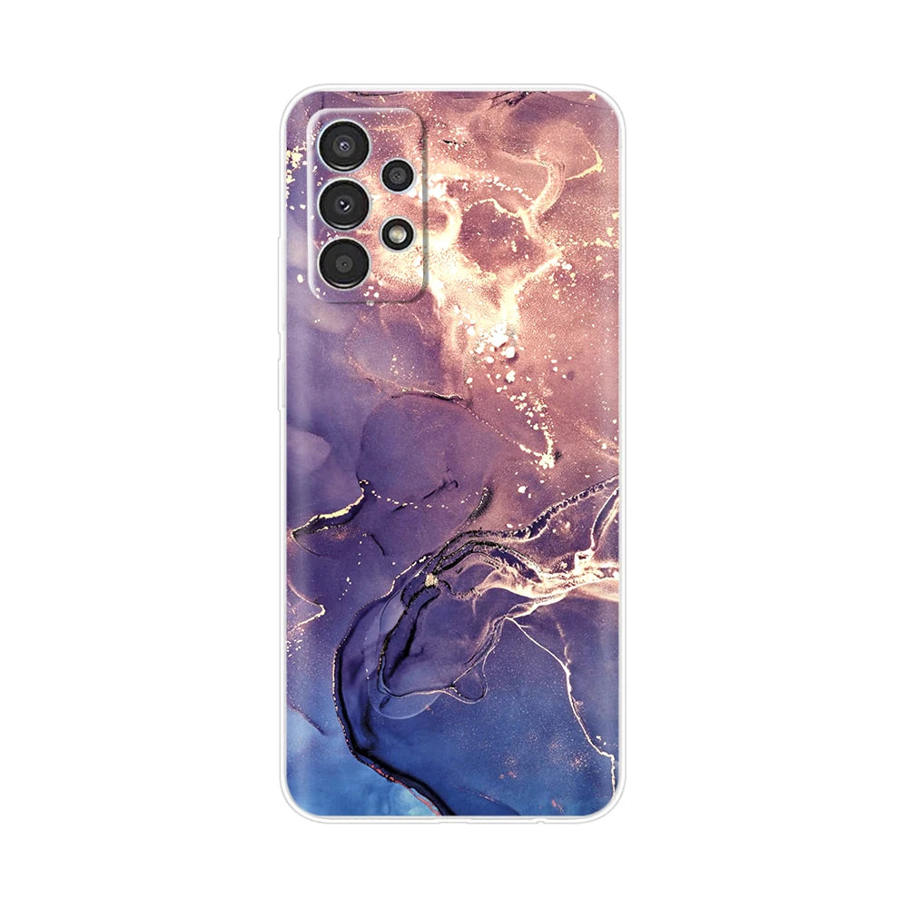 For Samsung Galaxy A13 4G Phone Case Fashion Cute Pattern Flower Silicon Soft TPU Case For Samsung A13 A 13 GalaxyA13 Back Cover