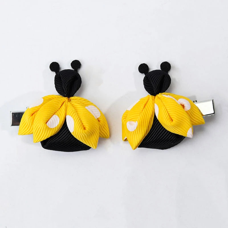 Nouvelles pinces à cheveux en forme de sucette, barrettes arc-en-ciel en forme de bonbon, épingles à cheveux pour bébés filles, couvre-chefs faits à la main, accessoires pour cheveux