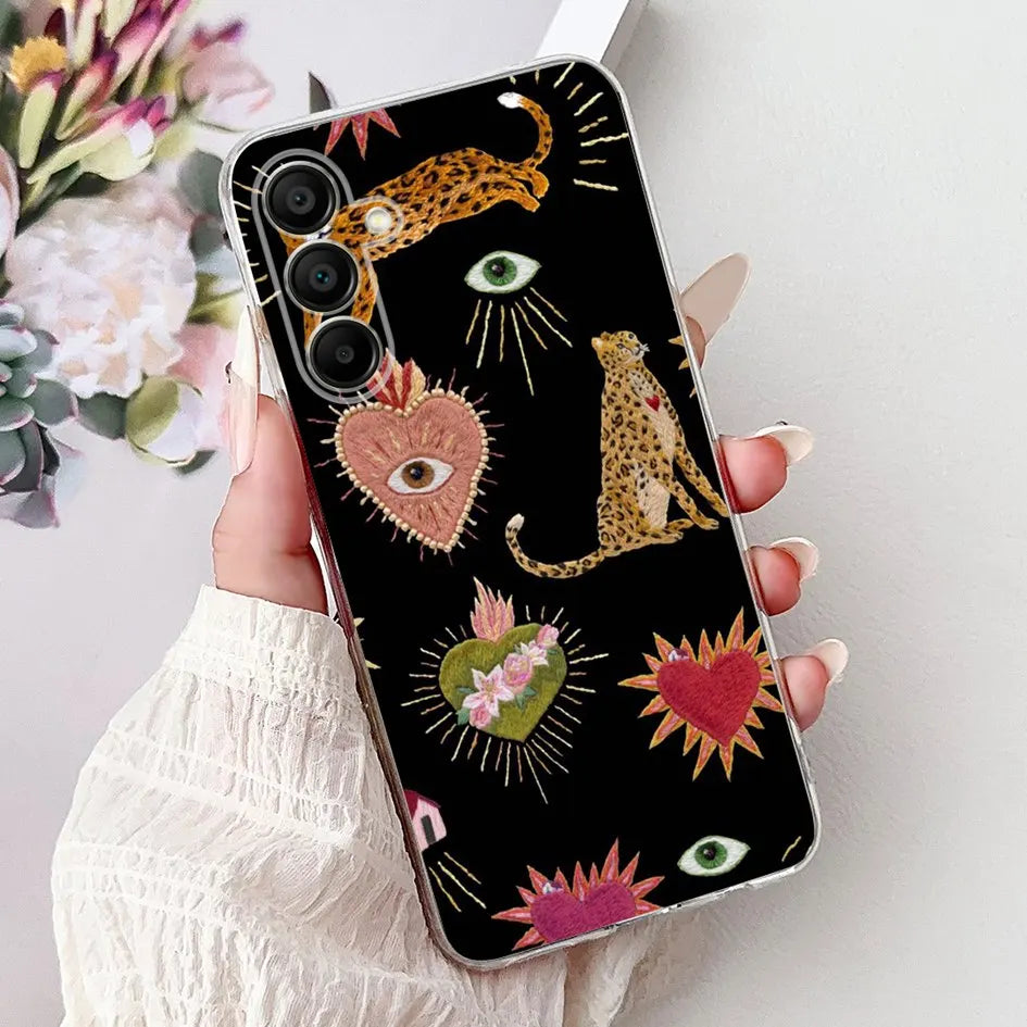 For Cover Samsung Galaxy A16 5G Phone Case SM-A166B Silicone Soft Cartoon Bumper For Samsung A16 4G SM-A165F A 16 GalaxyA16 Capa