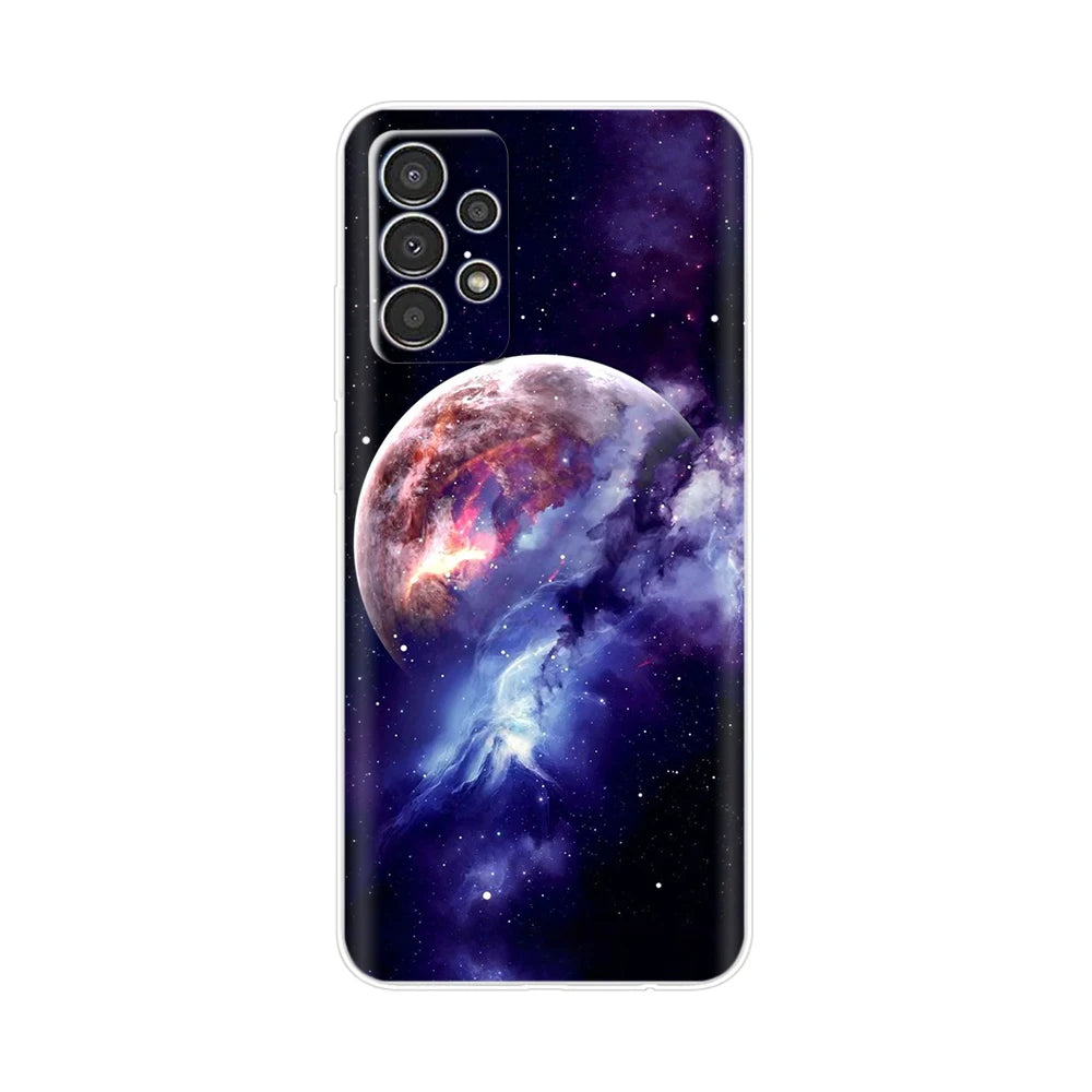 For Samsung Galaxy A13 4G Phone Case Fashion Cute Pattern Flower Silicon Soft TPU Case For Samsung A13 A 13 GalaxyA13 Back Cover