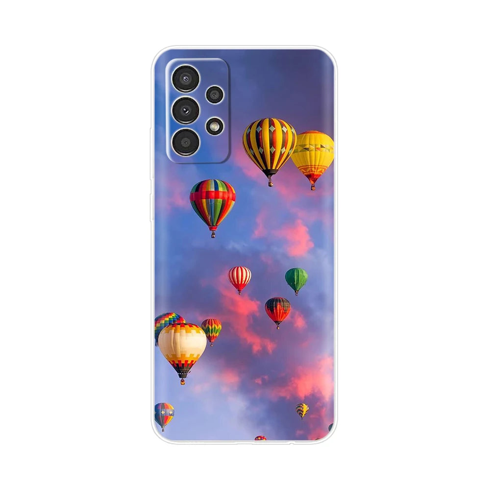 For Samsung Galaxy A13 4G Phone Case Fashion Cute Pattern Flower Silicon Soft TPU Case For Samsung A13 A 13 GalaxyA13 Back Cover