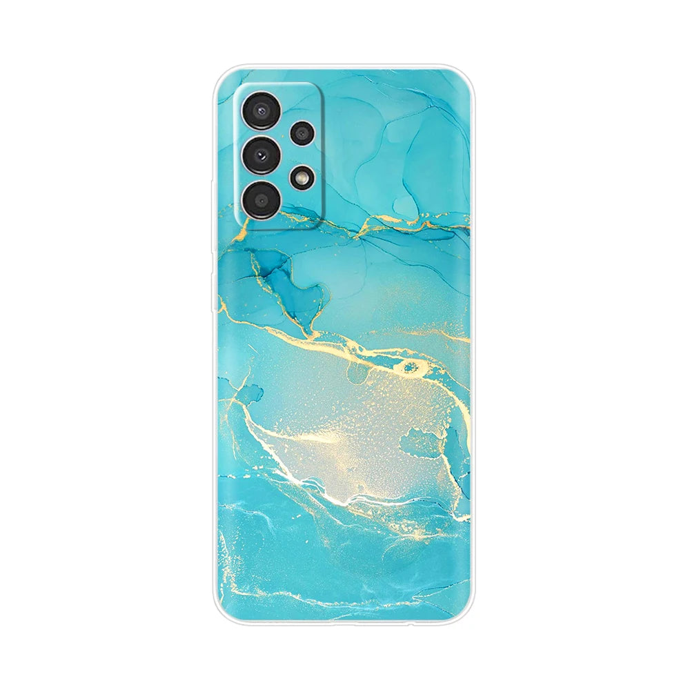 For Samsung Galaxy A13 4G Phone Case Fashion Cute Pattern Flower Silicon Soft TPU Case For Samsung A13 A 13 GalaxyA13 Back Cover