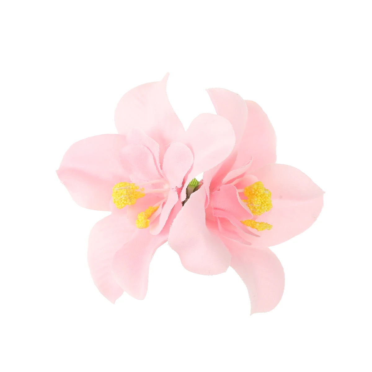 AWAYTR Cattleya Flowers Hairpin Artificial Floral Hair Clips Valentine Headwear Girl Hair Accessories Mother's Day Gift