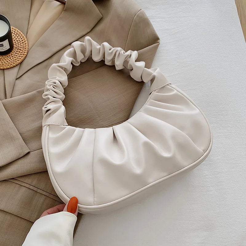 Cloud Pleated Handlebags Designer Handbag Women's Single Crossbody Dumpling Tote Armpit Bag Shopping Shoulder Bags Underarm Bag