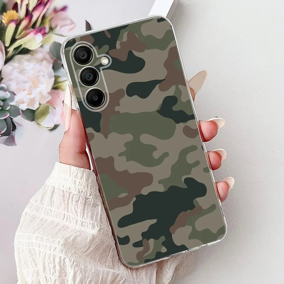 For Cover Samsung Galaxy A16 5G Phone Case SM-A166B Silicone Soft Cartoon Bumper For Samsung A16 4G SM-A165F A 16 GalaxyA16 Capa