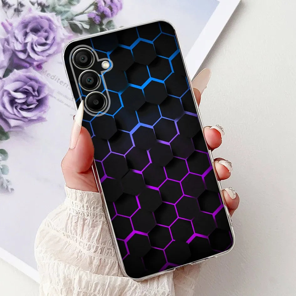 For Cover Samsung Galaxy A16 5G Phone Case SM-A166B Silicone Soft Cartoon Bumper For Samsung A16 4G SM-A165F A 16 GalaxyA16 Capa