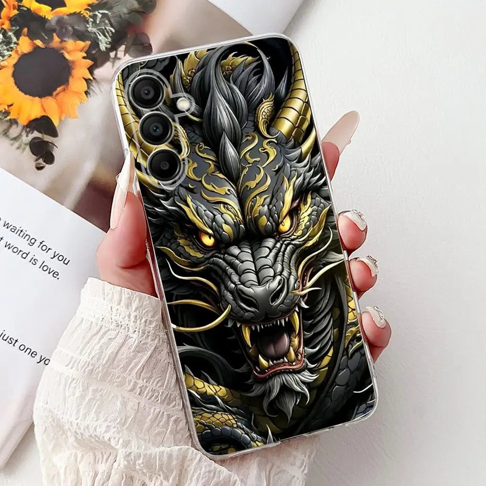 For Cover Samsung Galaxy A16 5G Phone Case SM-A166B Silicone Soft Cartoon Bumper For Samsung A16 4G SM-A165F A 16 GalaxyA16 Capa