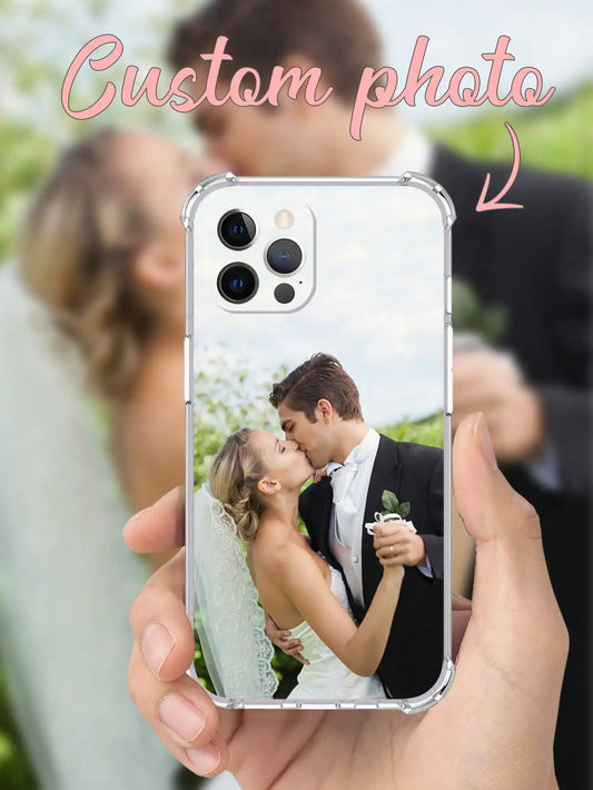 DIY photo customized shockproof phone case For iPhone 16 16e 15 14 13 12 11 Pro Max Mini SE 2020 2022 XS XR 6s 7 8 Plus cover