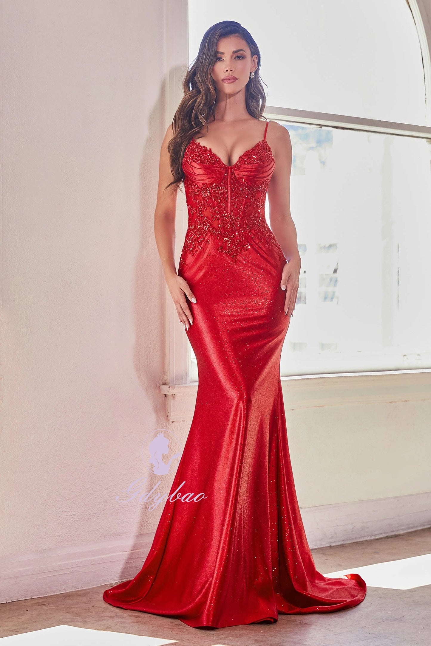 Blue Satin Evening Dress Women Floor Length Off The Shoulder Lace Sexy Tight Suspenders Formal Long Ball Gowns Pageant Dress