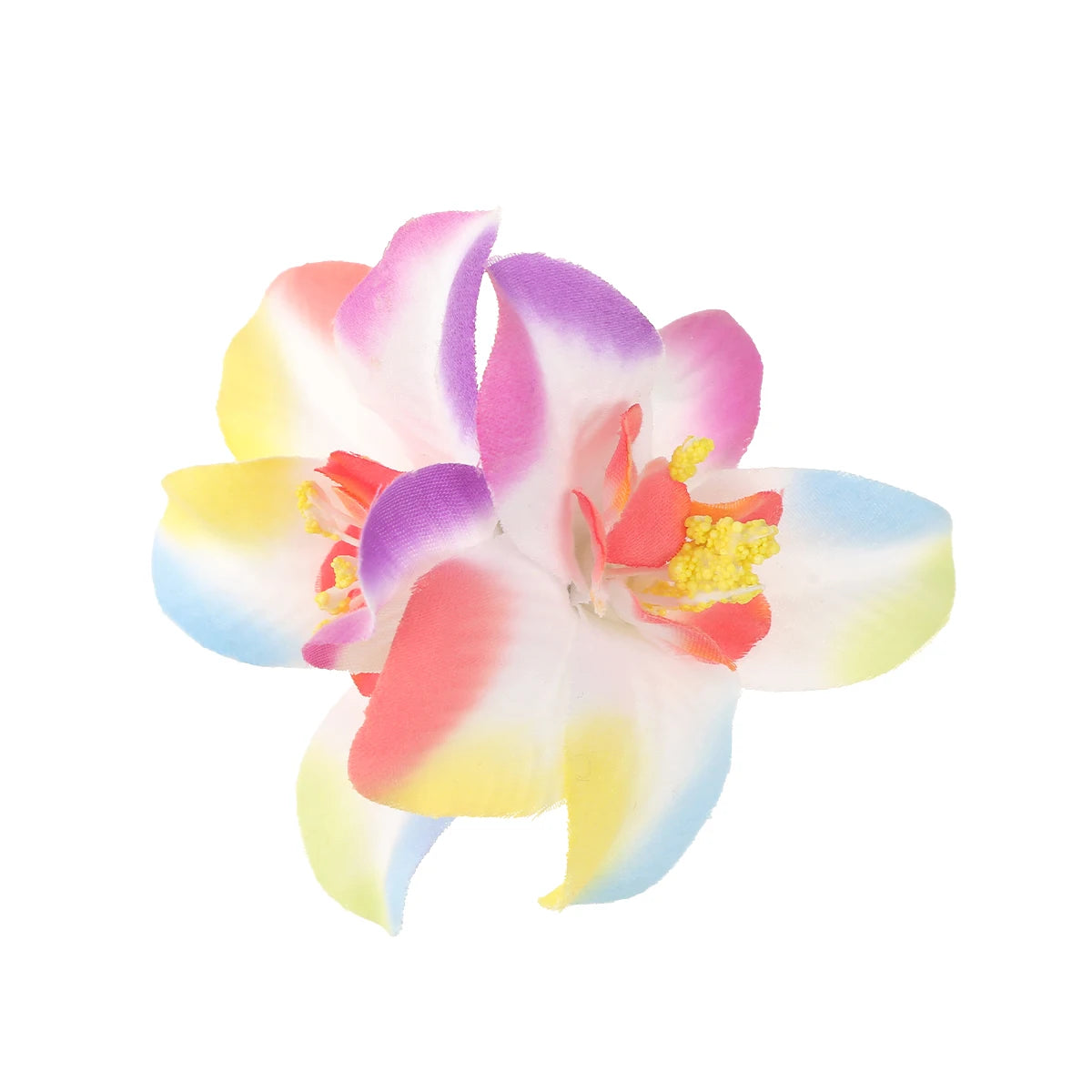 AWAYTR Cattleya Flowers Hairpin Artificial Floral Hair Clips Valentine Headwear Girl Hair Accessories Mother's Day Gift