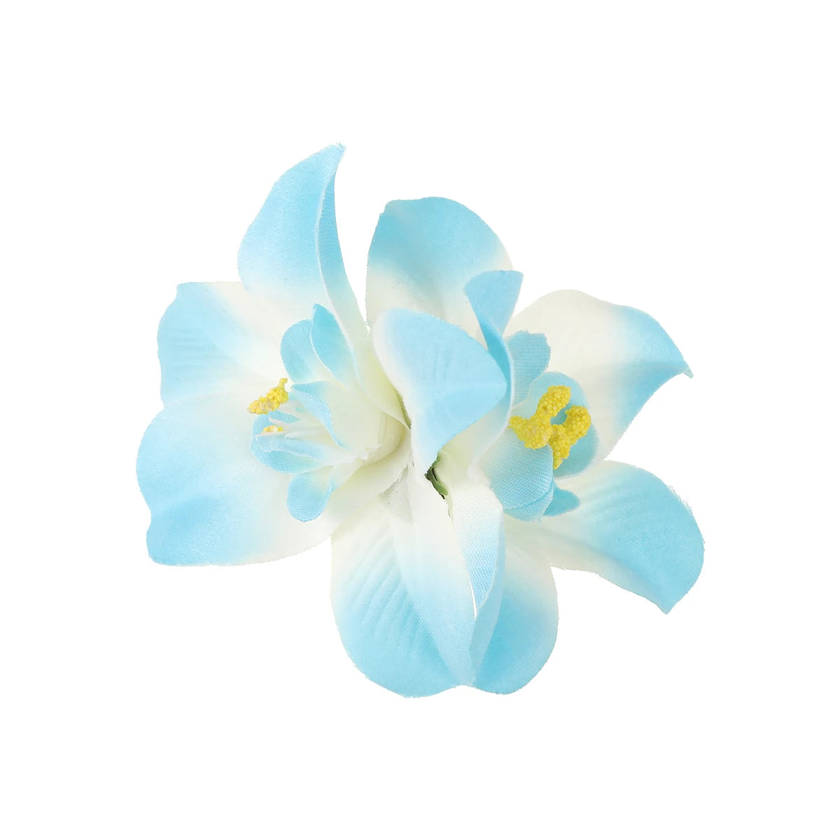 AWAYTR Cattleya Flowers Hairpin Artificial Floral Hair Clips Valentine Headwear Girl Hair Accessories Mother's Day Gift