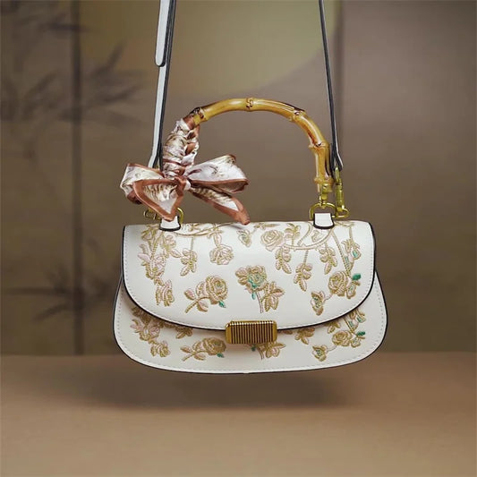 women's handbag new autumn and winter Chinese style of embroidery commuting high-end designer single handbag trend 7