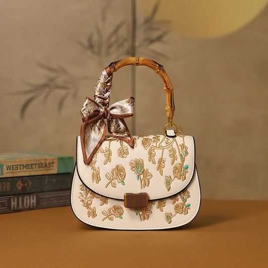 women's handbag new autumn and winter Chinese style of embroidery commuting high-end designer single handbag trend 7