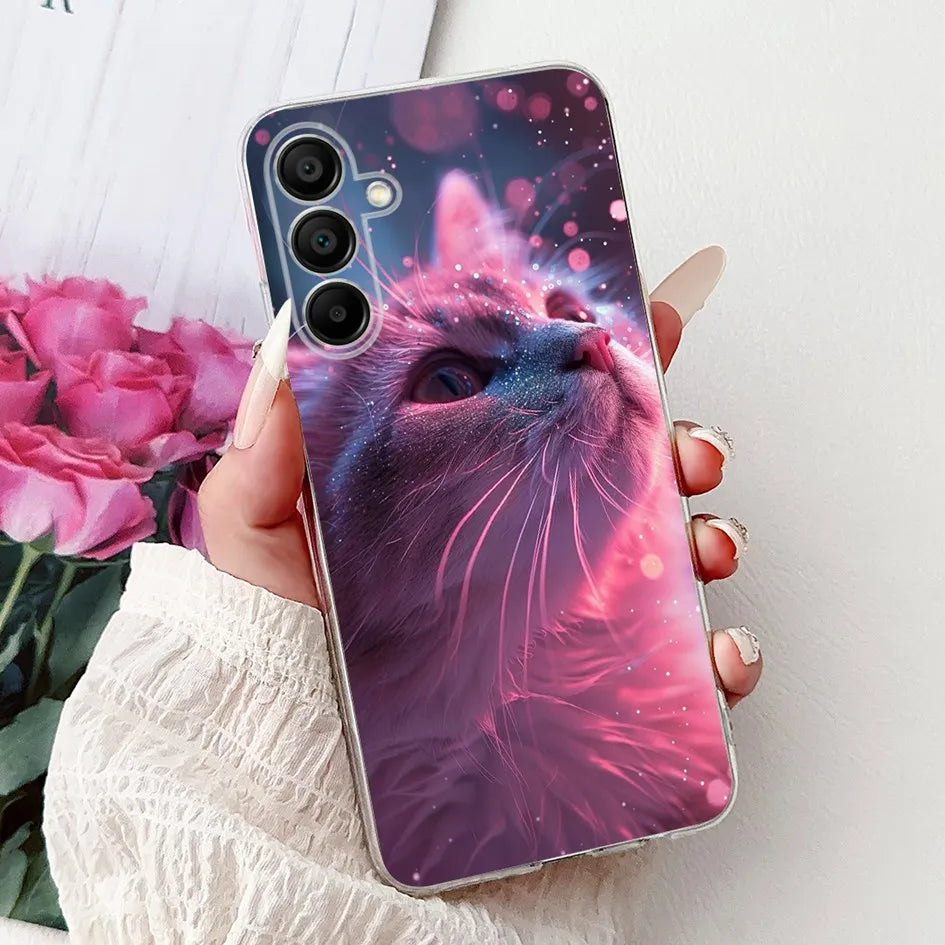 For Cover Samsung Galaxy A16 5G Phone Case SM-A166B Silicone Soft Cartoon Bumper For Samsung A16 4G SM-A165F A 16 GalaxyA16 Capa